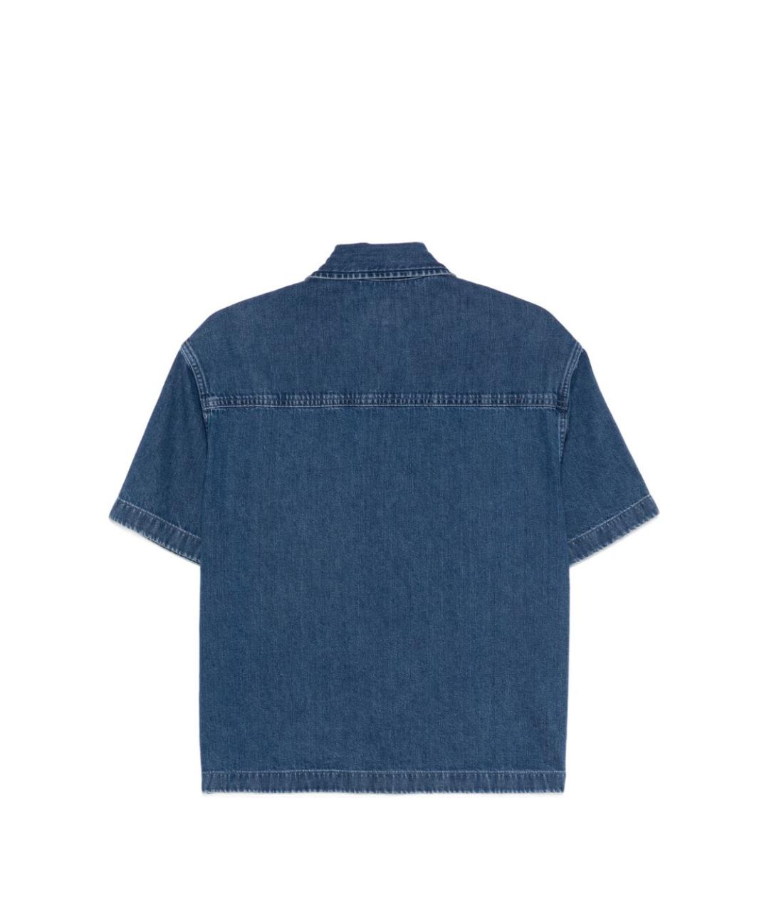 CARHARTT WIP Синяя хлопковая рубашка, фото 2