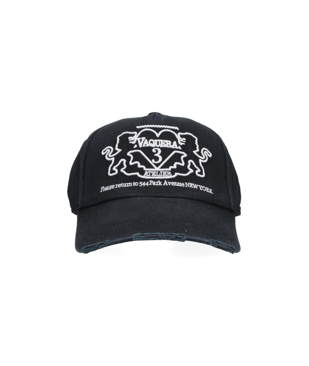 Vaquera Темно-синяя хлопковая кепка, фото 1