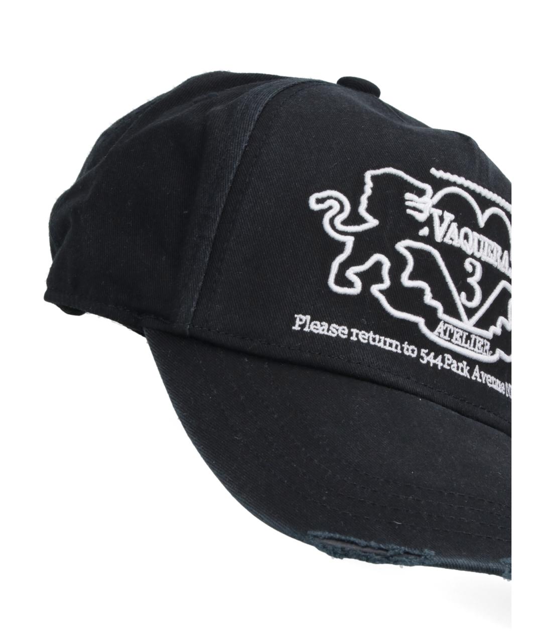 Vaquera Темно-синяя хлопковая кепка, фото 3