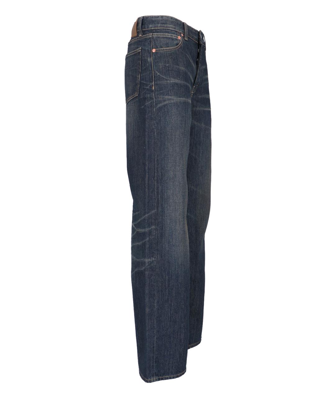 OUR LEGACY Синие хлопковые джинсы клеш, фото 3