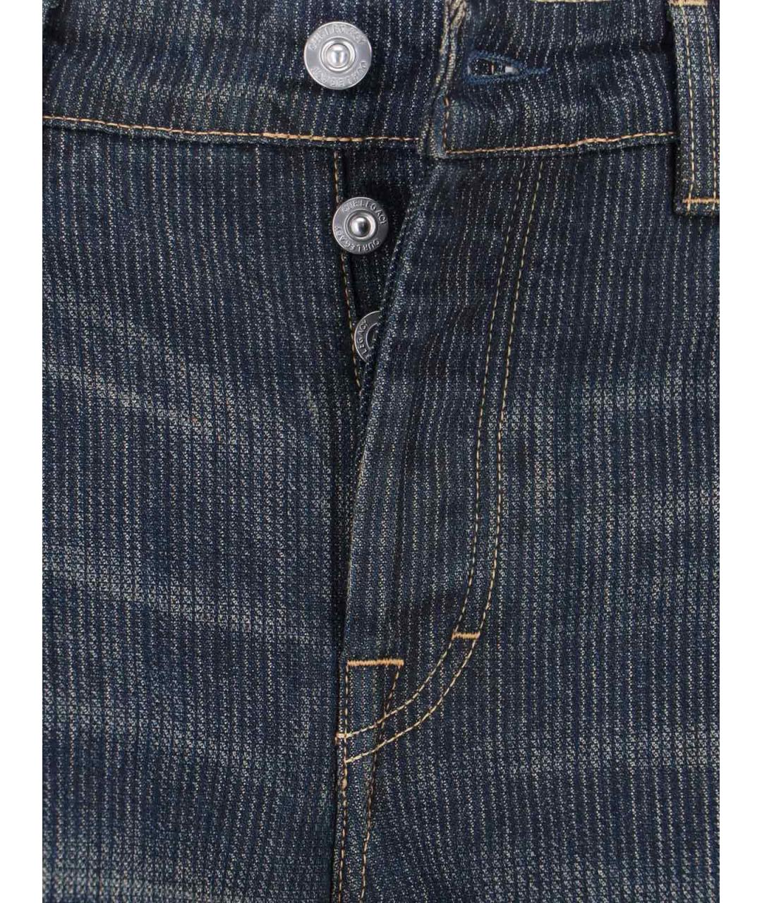 OUR LEGACY Синие хлопковые джинсы клеш, фото 5