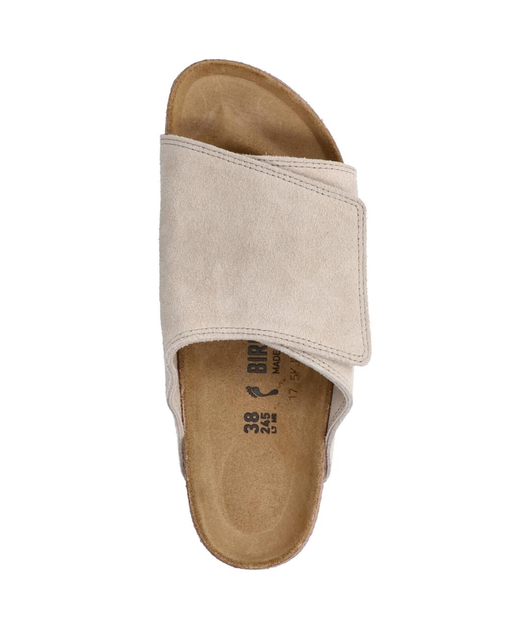 BIRKENSTOCK Серые замшевые сандалии, фото 5