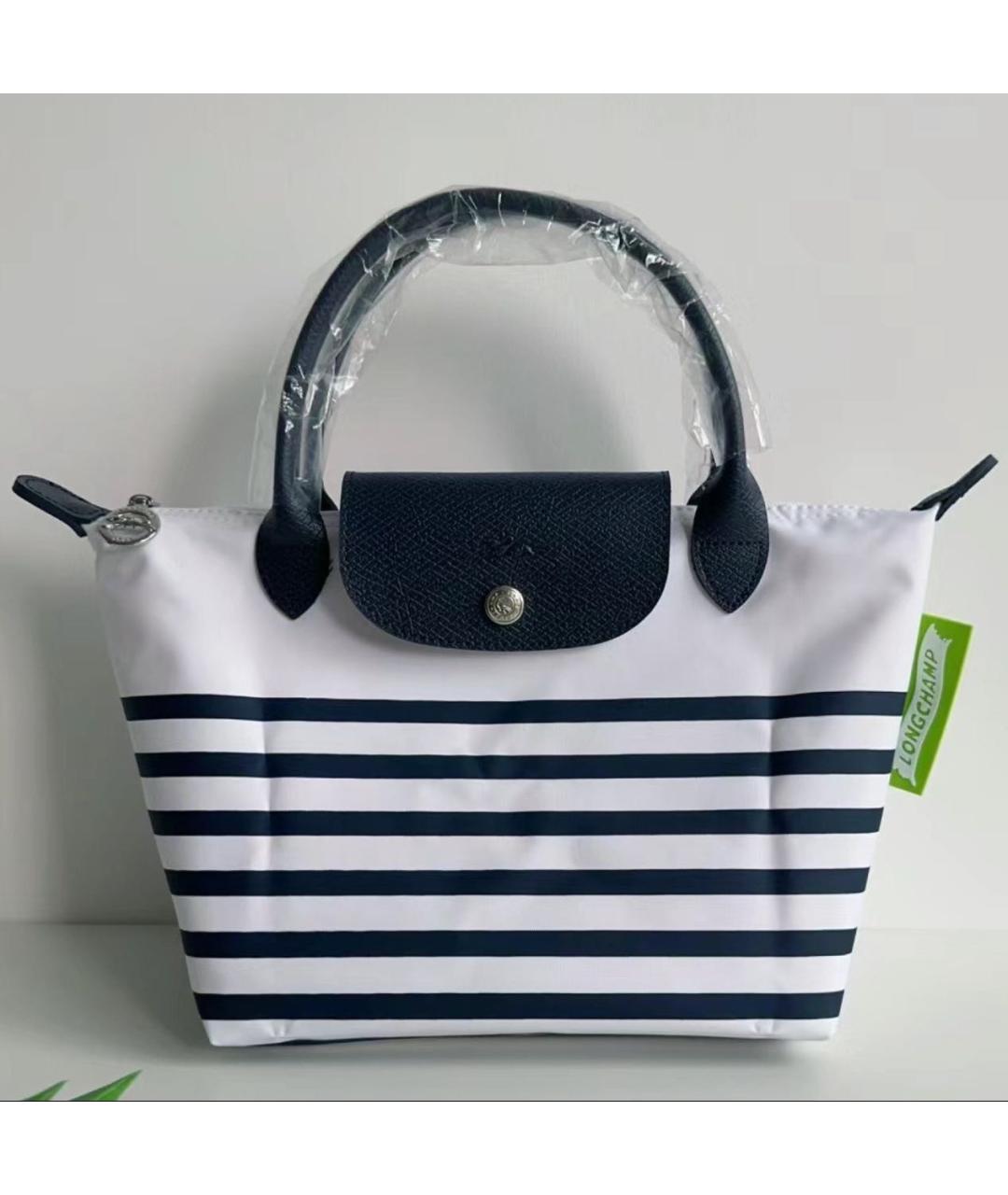LONGCHAMP Белая сумка с короткими ручками, фото 5