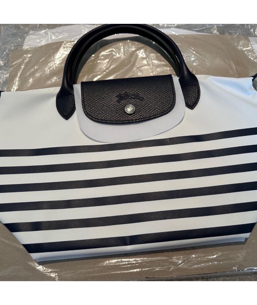 LONGCHAMP Белая сумка с короткими ручками, фото 8