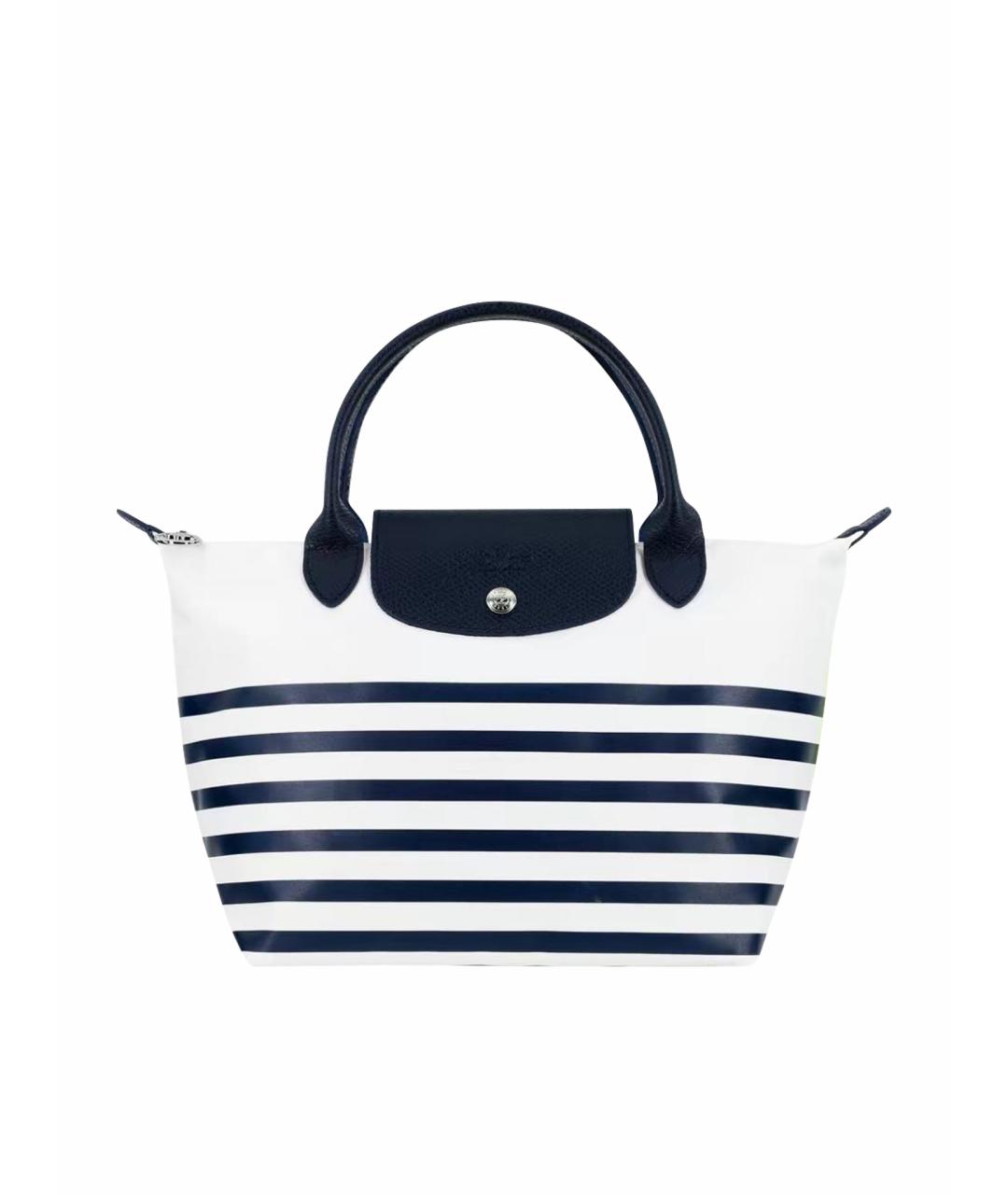 LONGCHAMP Белая сумка с короткими ручками, фото 1