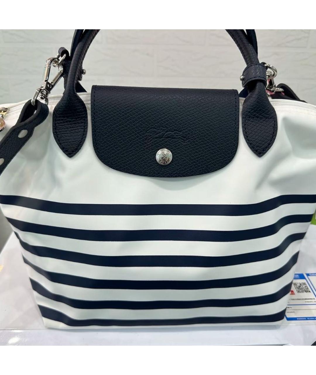 LONGCHAMP Белая сумка с короткими ручками, фото 7