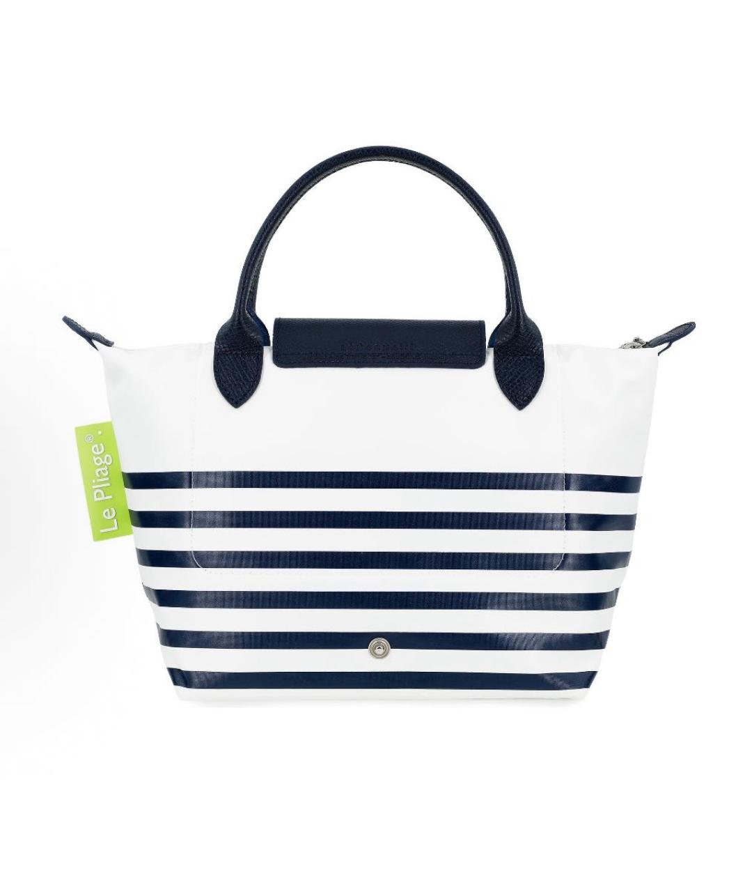 LONGCHAMP Белая сумка с короткими ручками, фото 2