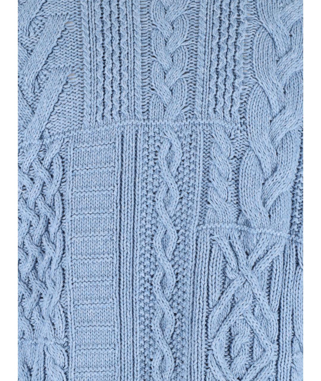 POLO RALPH LAUREN Синий хлопковый джемпер / свитер, фото 4