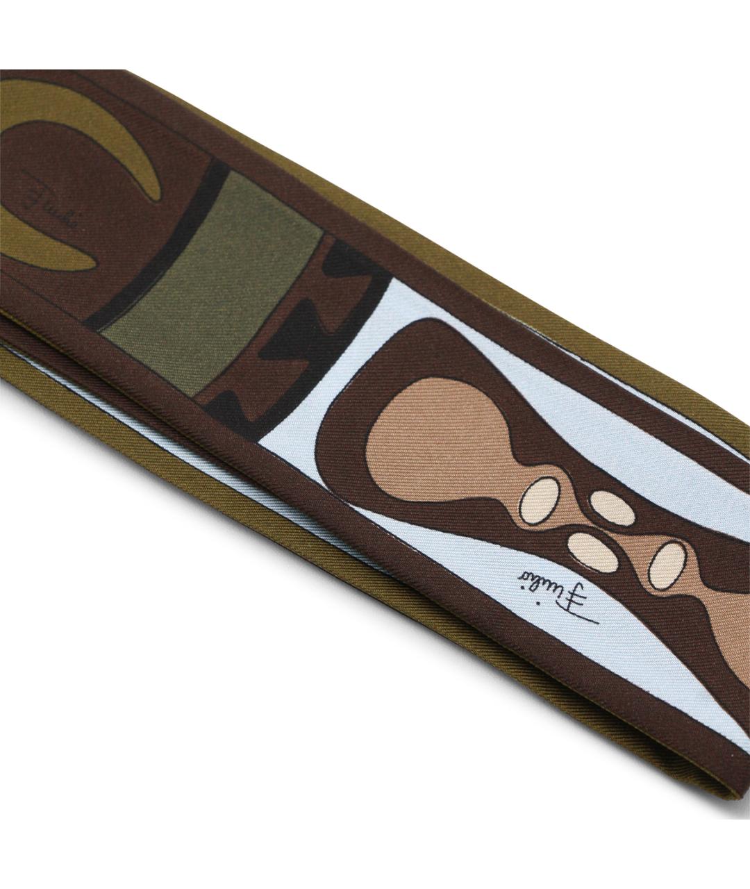 EMILIO PUCCI Мульти шелковый шарф, фото 2