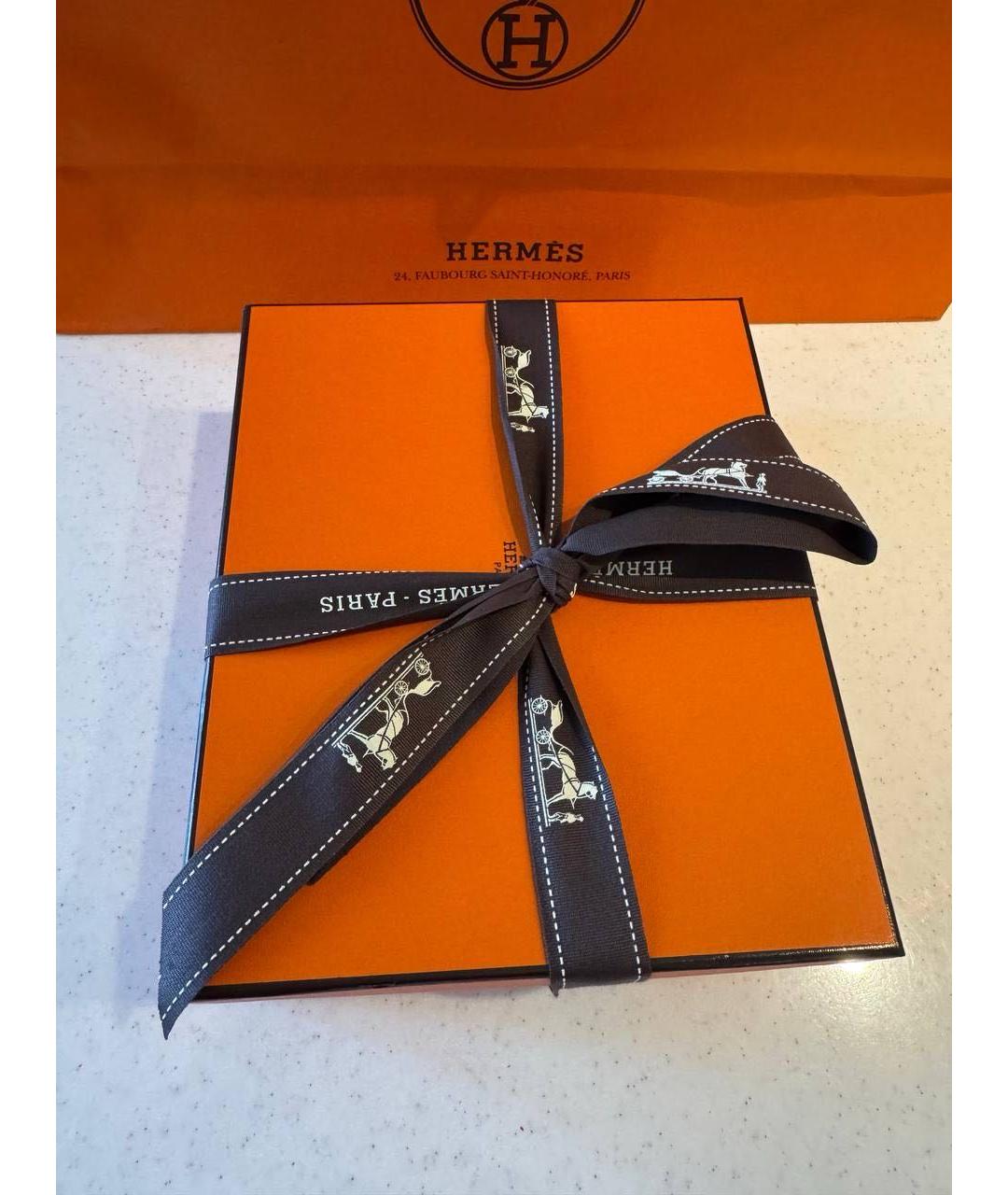 HERMES Белая кожаная сумка через плечо, фото 7