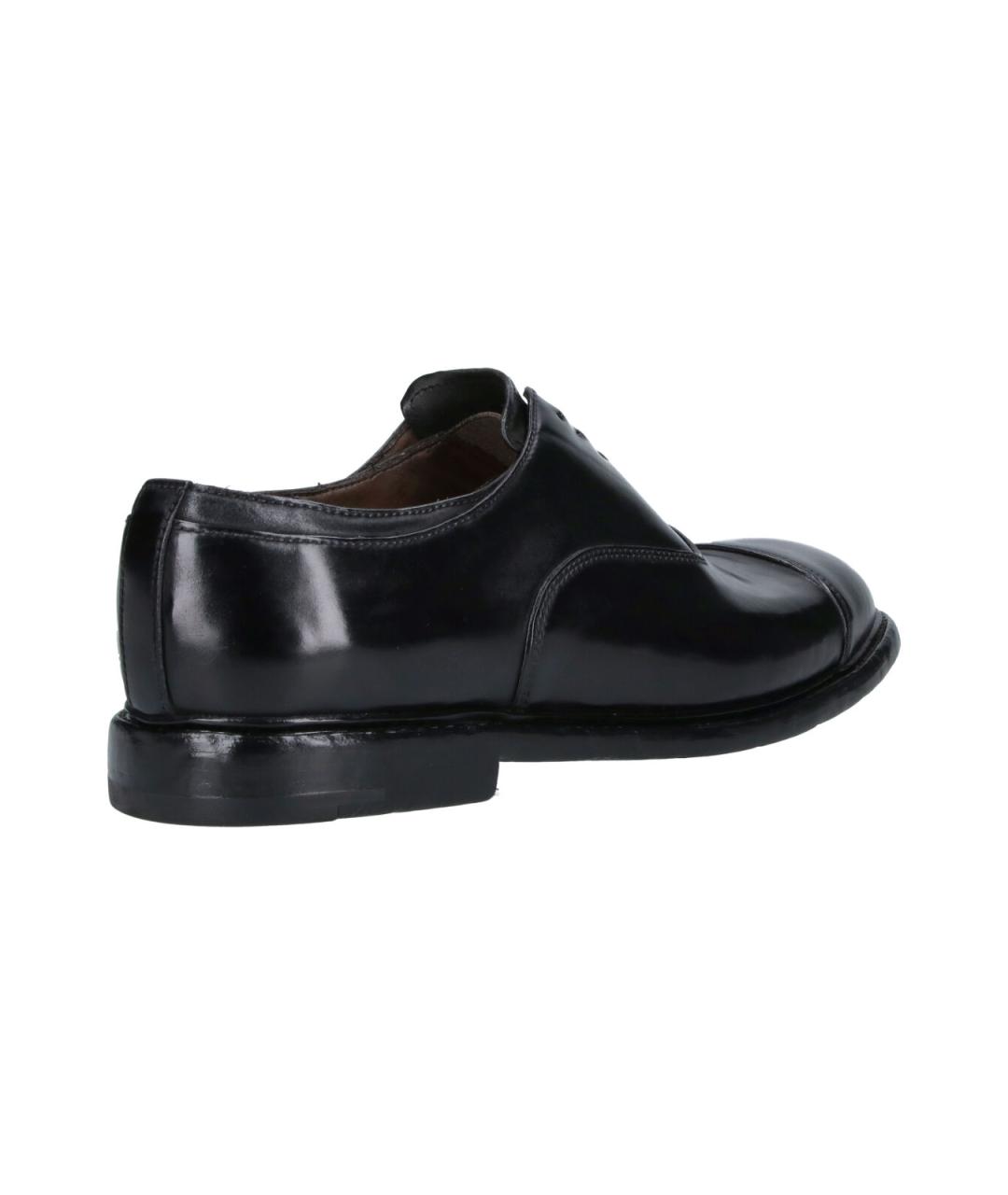 PREMIATA Черные кожаные туфли, фото 4