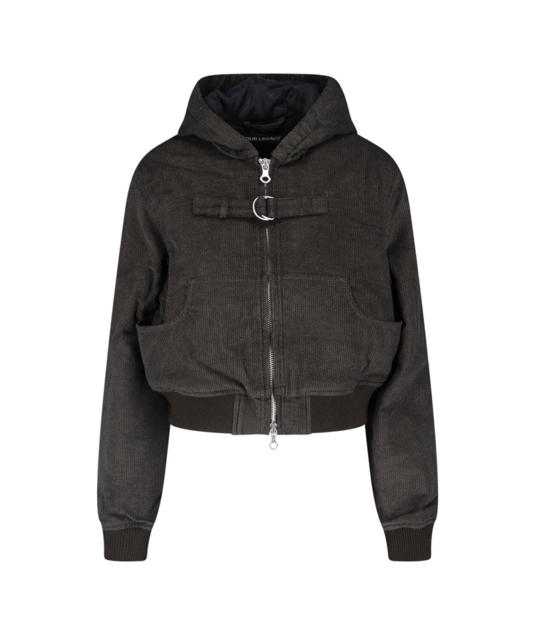 OUR LEGACY Коричневая хлопковая куртка, фото 1