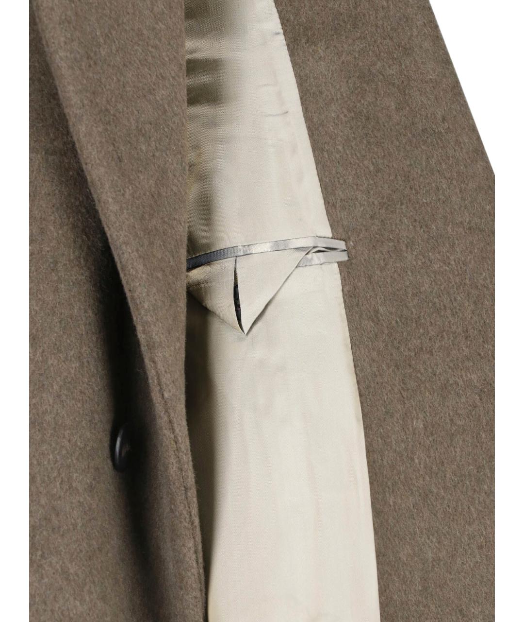OUR LEGACY Коричневое шерстяное пальто, фото 5