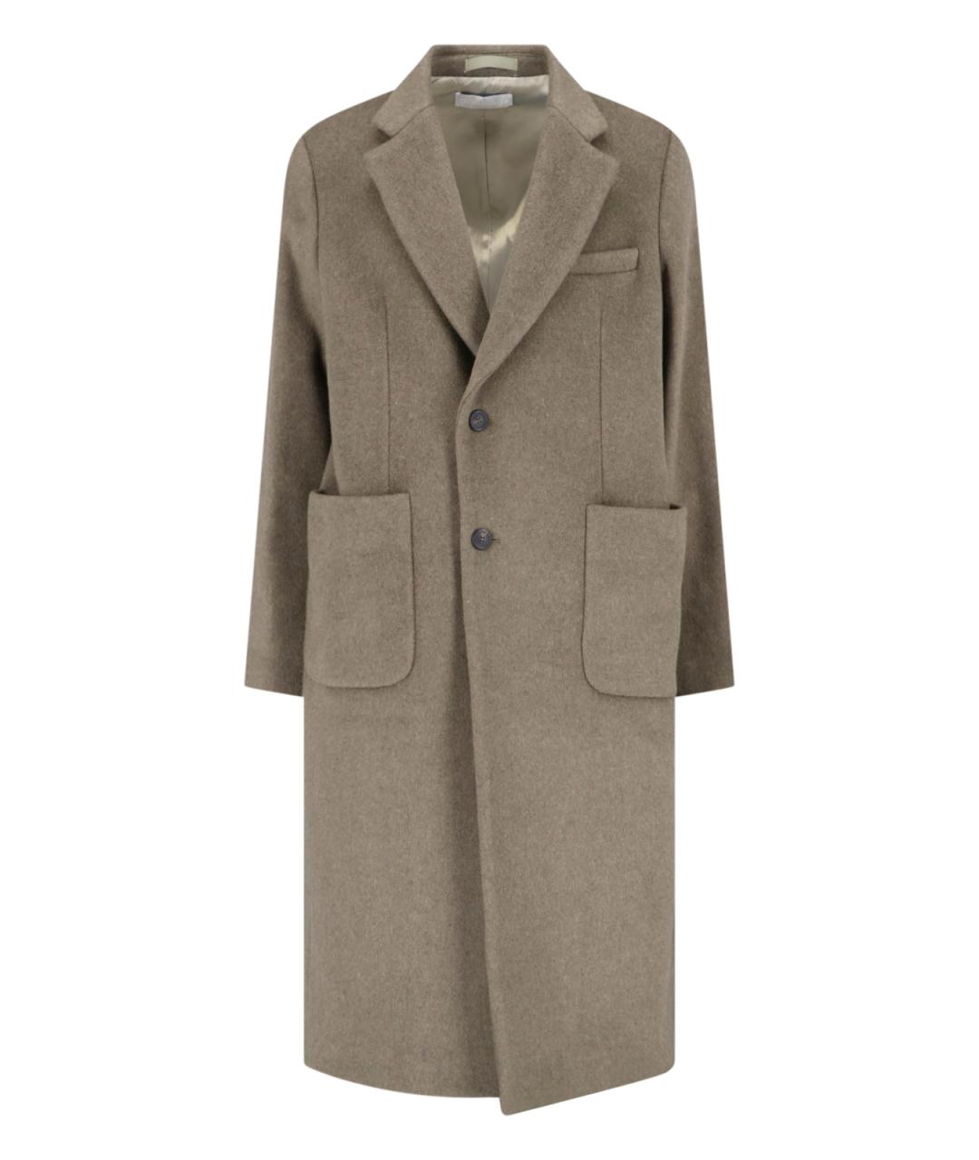OUR LEGACY Коричневое шерстяное пальто, фото 1