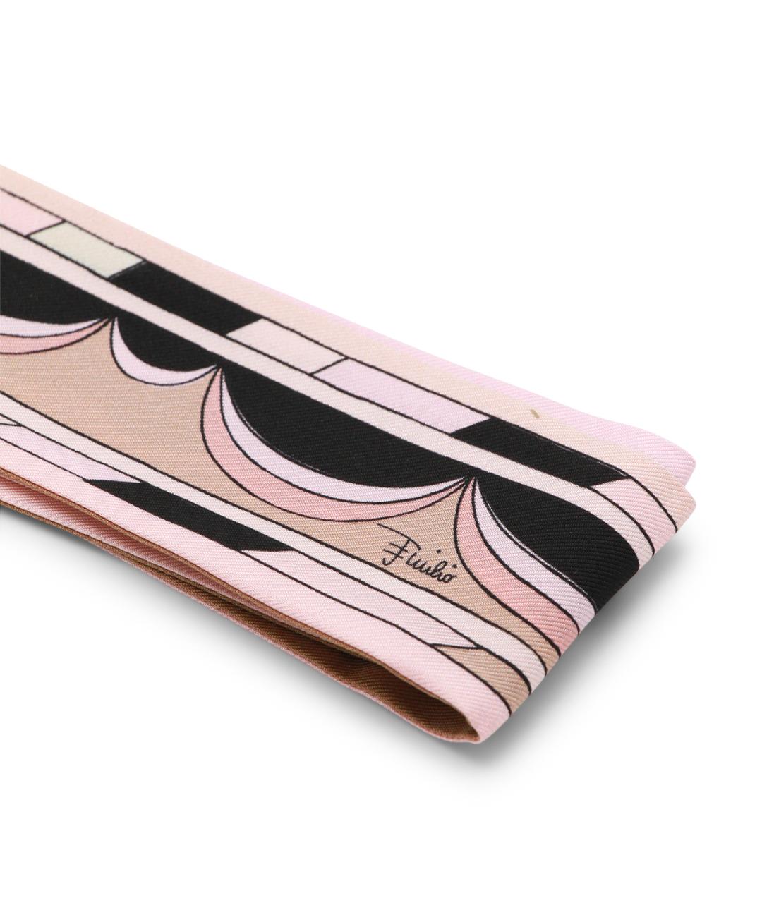 EMILIO PUCCI Мульти шелковый шарф, фото 2