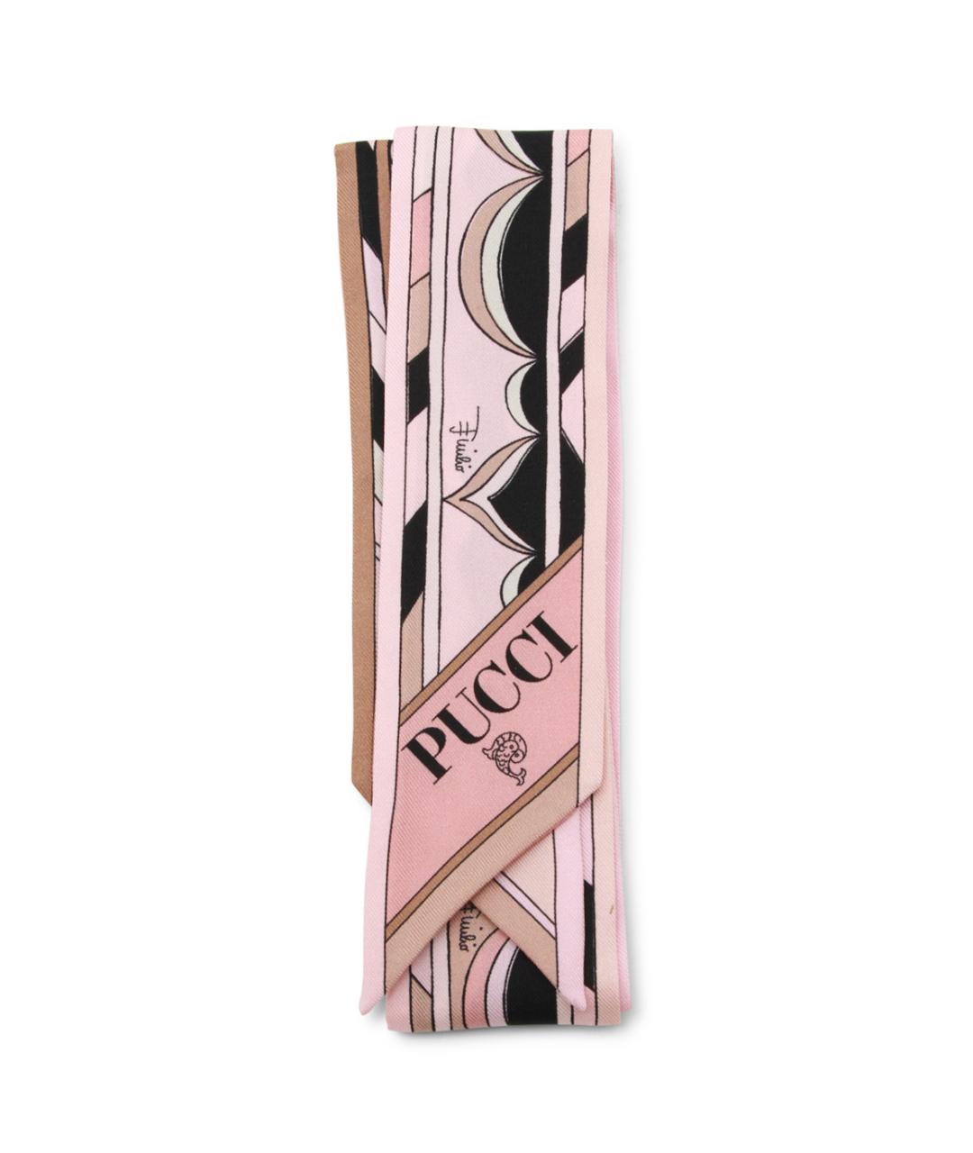 EMILIO PUCCI Мульти шелковый шарф, фото 1