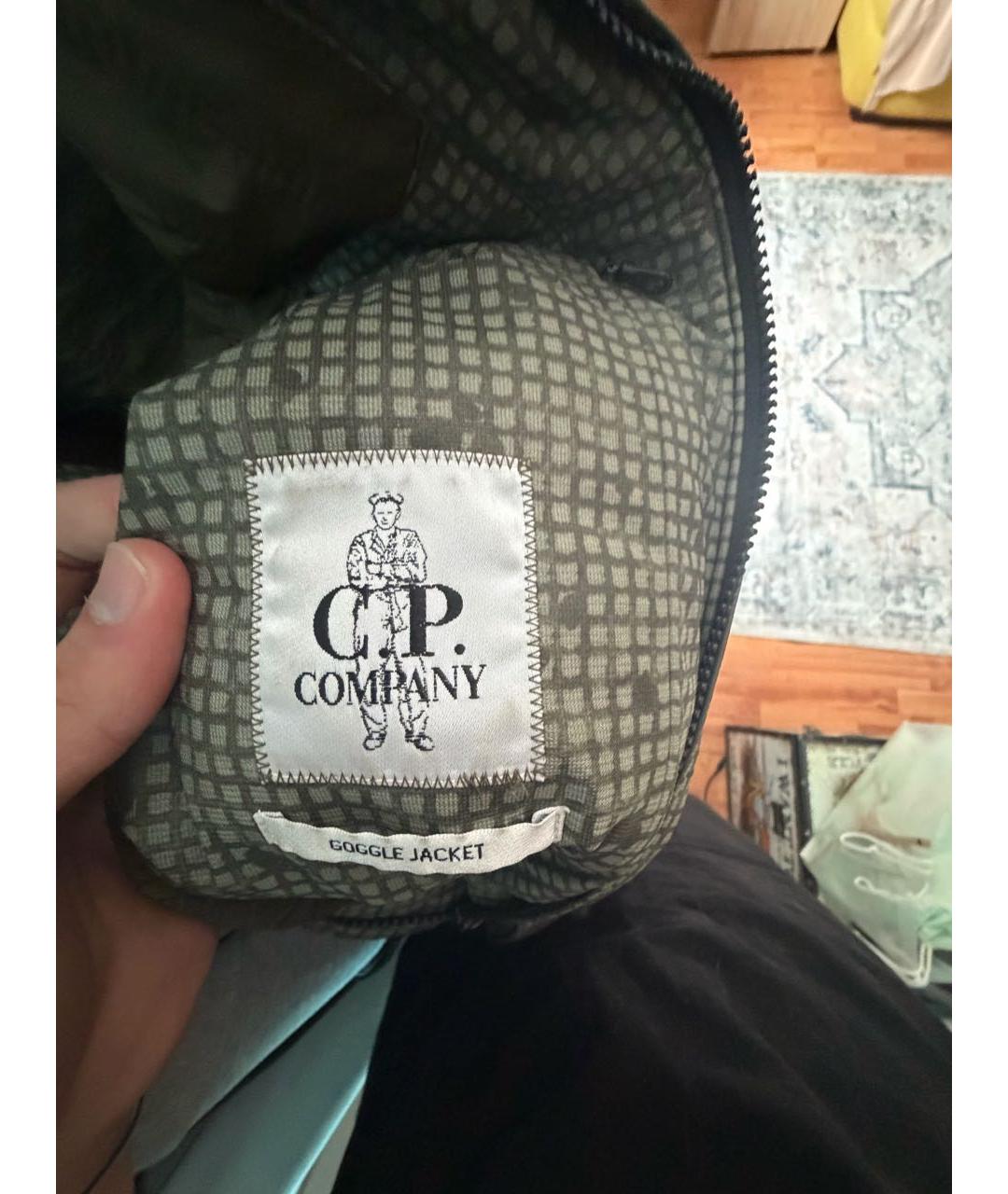 CP COMPANY Зеленая полиэстеровая куртка, фото 4