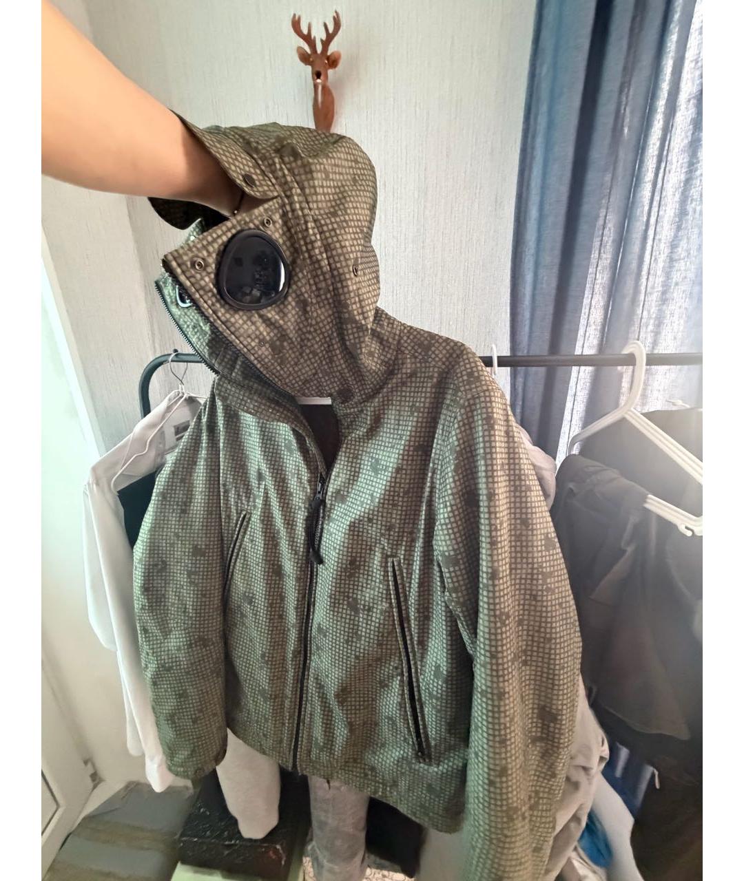 CP COMPANY Зеленая полиэстеровая куртка, фото 5