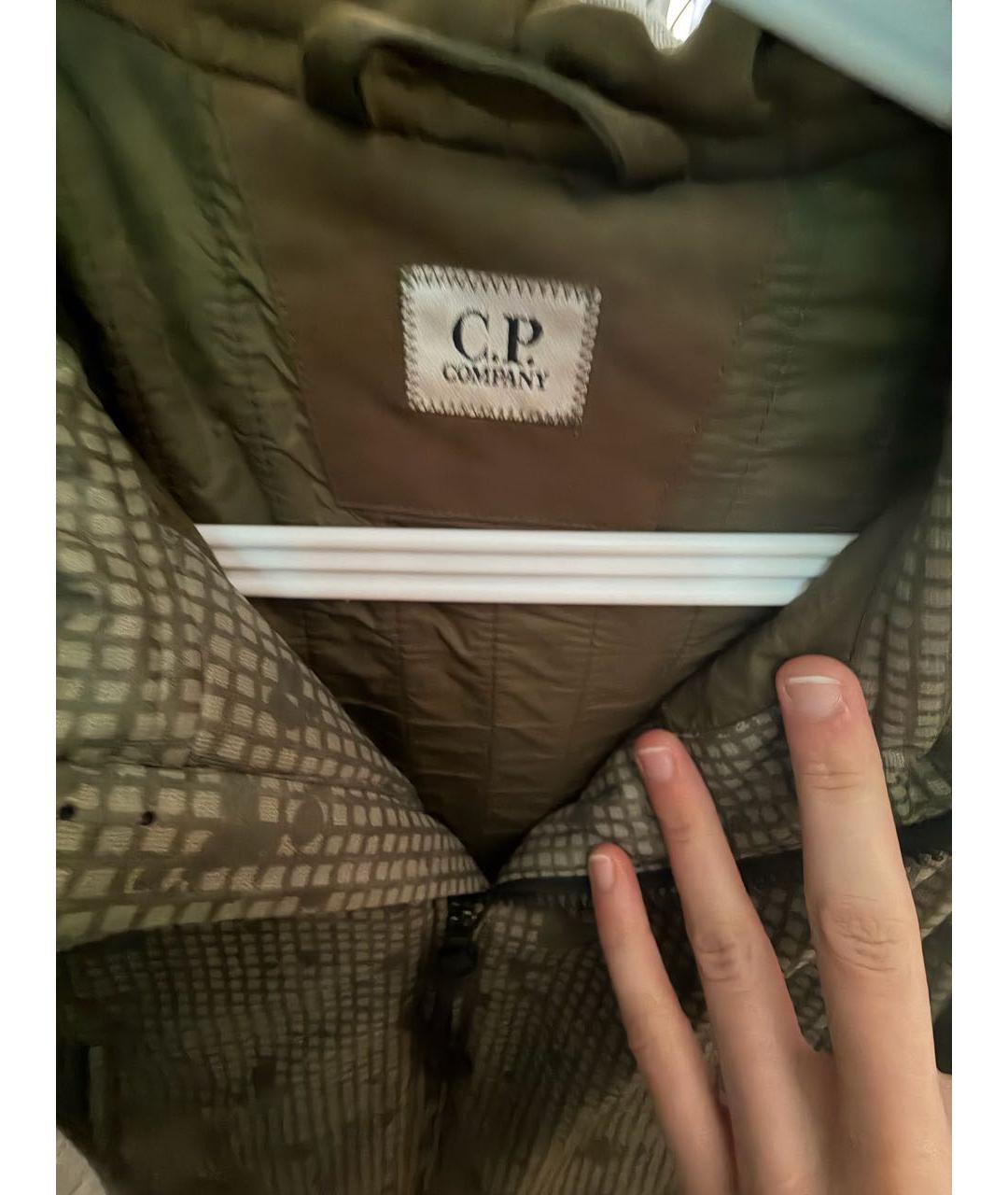 CP COMPANY Зеленая полиэстеровая куртка, фото 3