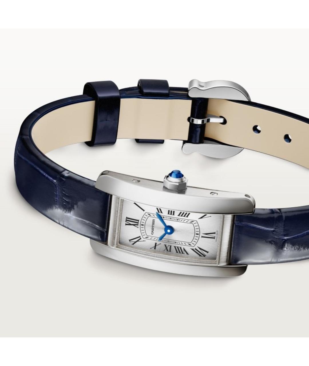 CARTIER Серебряные металлические часы, фото 2