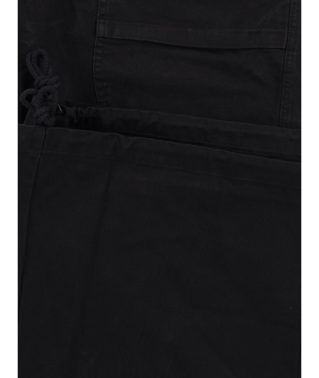 entire studios Черные хлопковые повседневные брюки, фото 5