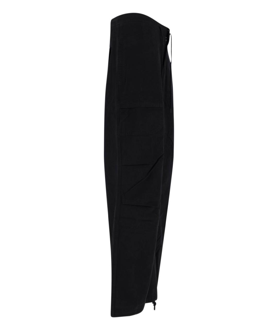 entire studios Черные хлопковые повседневные брюки, фото 3