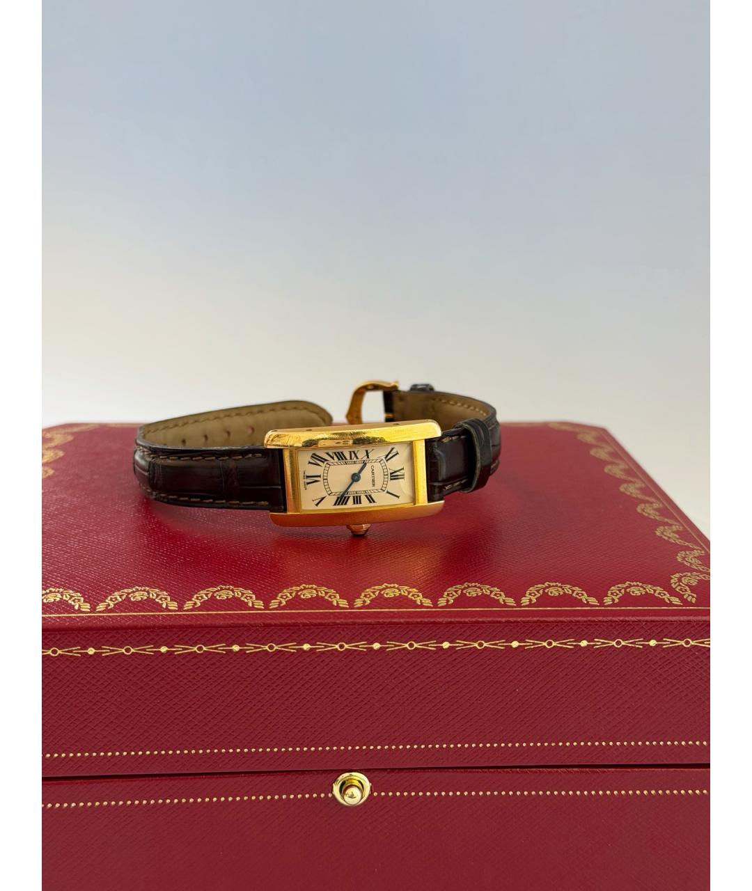 CARTIER Золотые часы из розового золота, фото 8