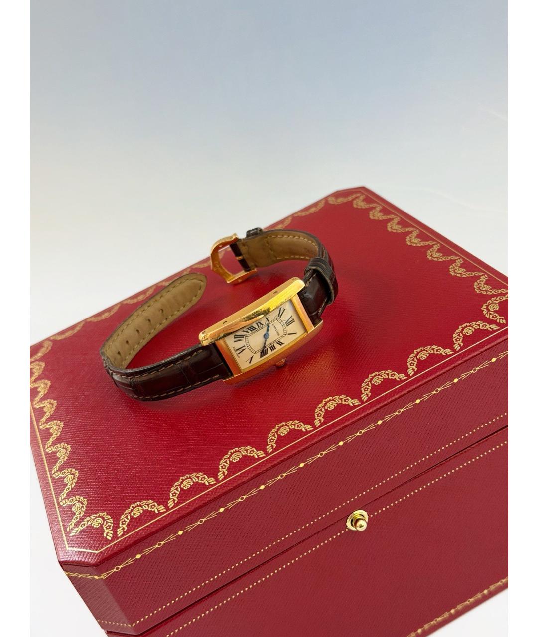 CARTIER Золотые часы из розового золота, фото 6