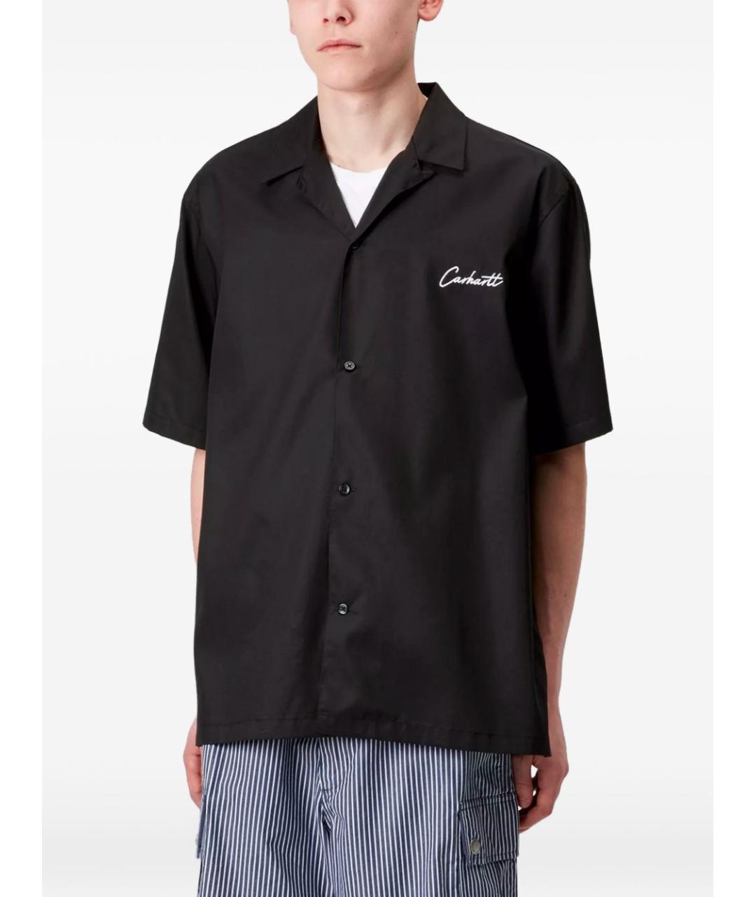 CARHARTT WIP Черная кэжуал рубашка, фото 2