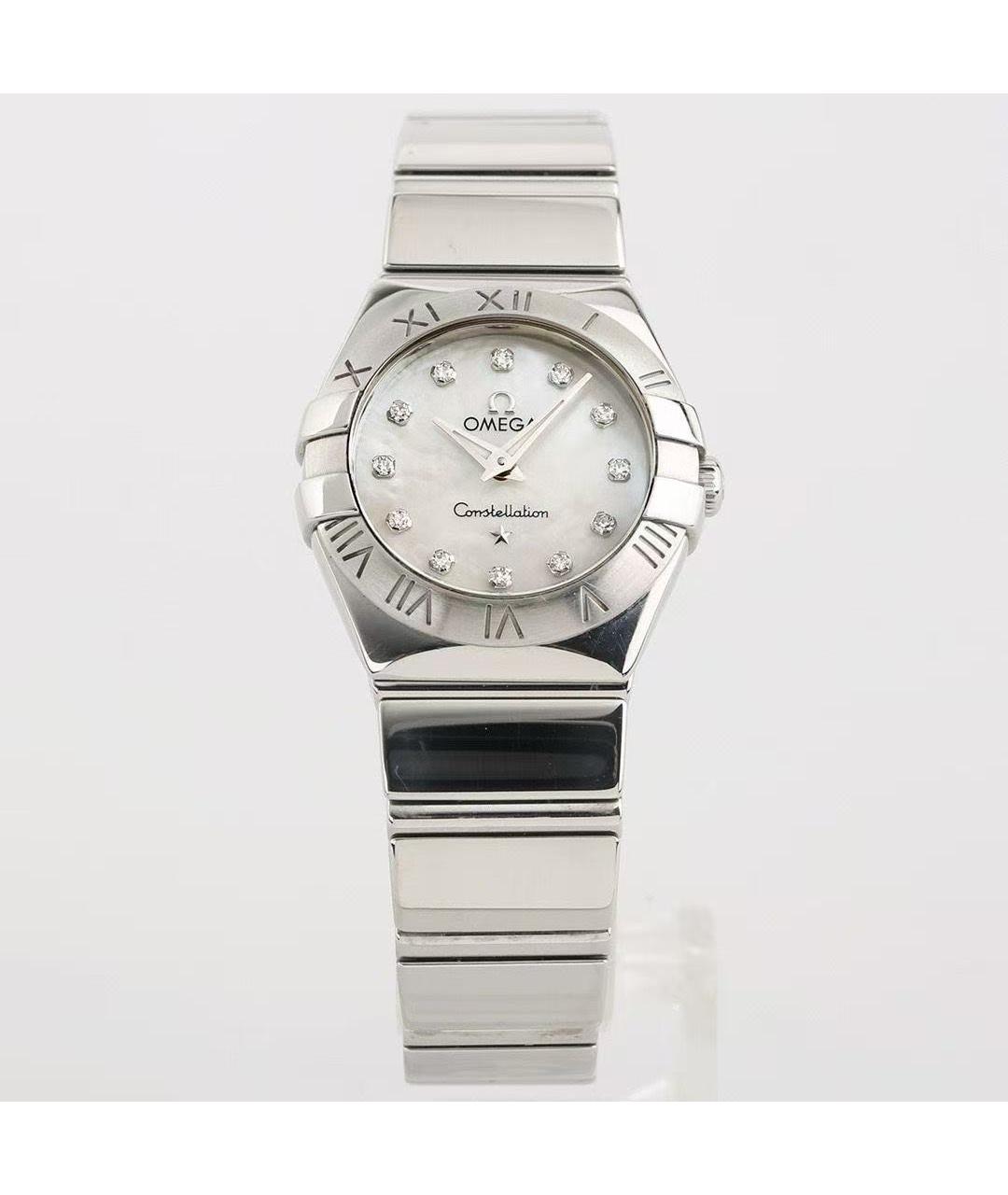 OMEGA Серебряные часы, фото 2