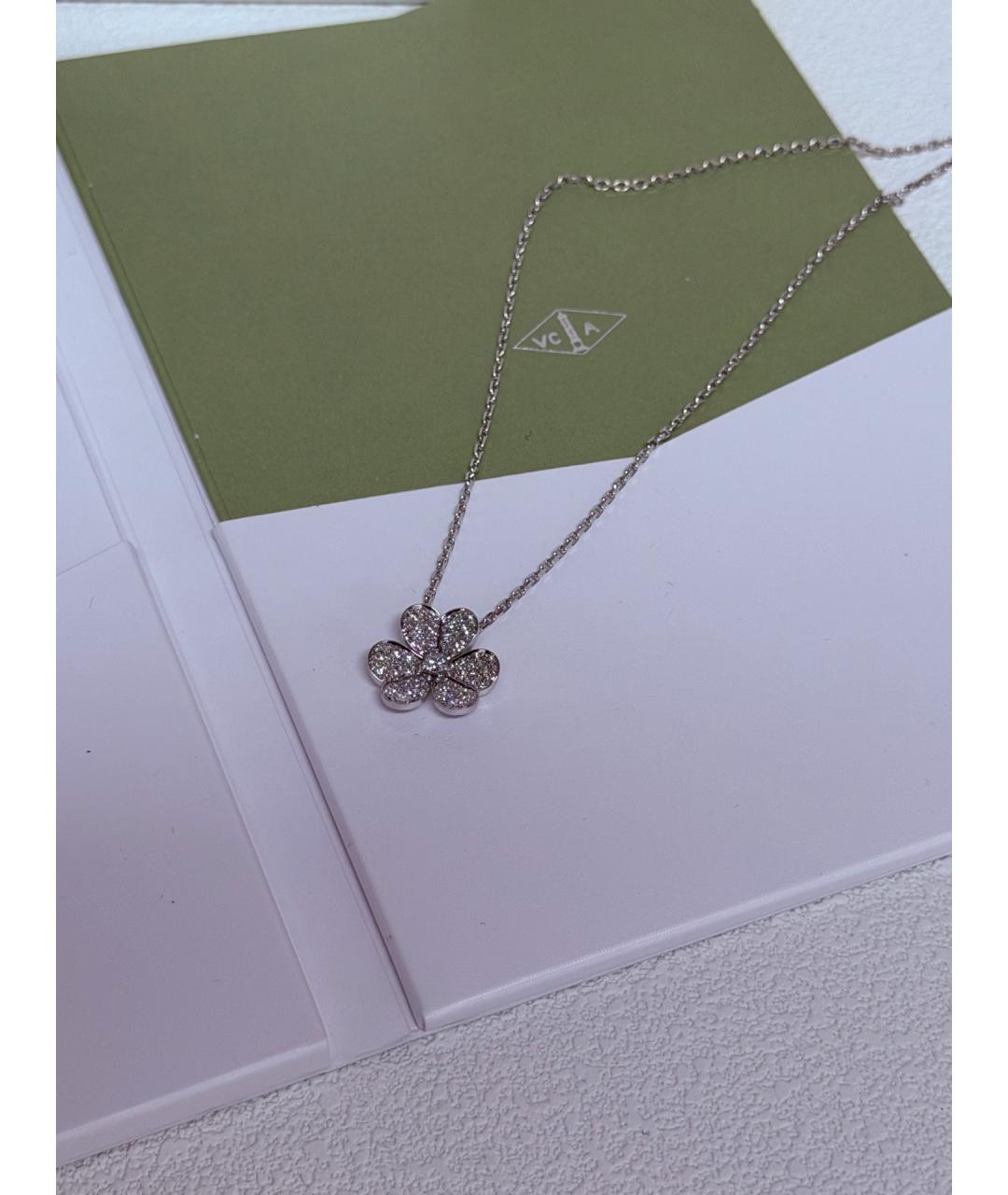 VAN CLEEF & ARPELS Серебряное колье из белого золота, фото 5