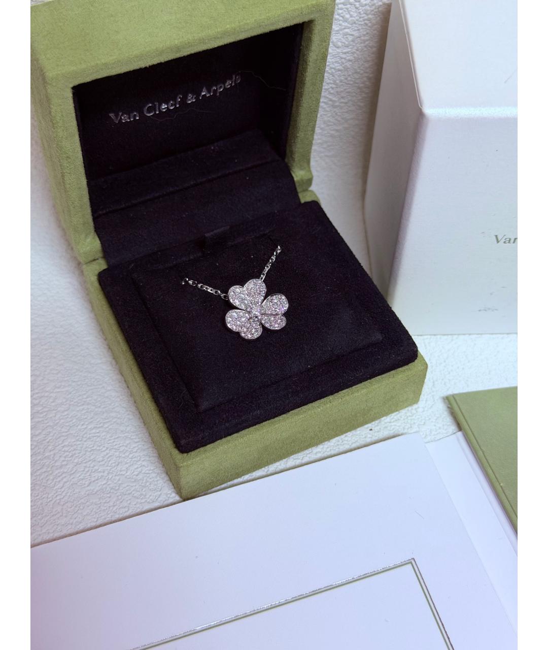 VAN CLEEF & ARPELS Серебряное колье из белого золота, фото 7