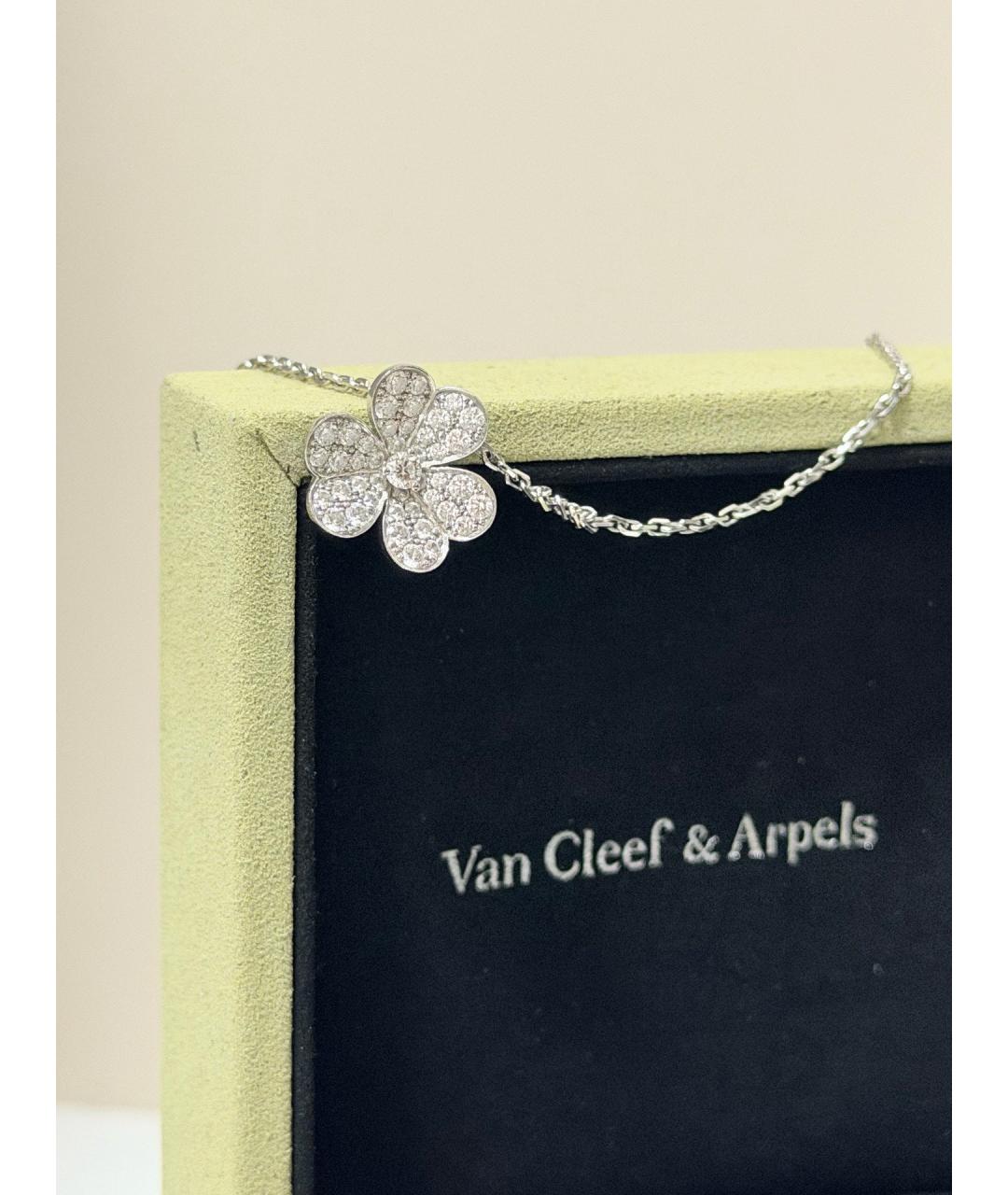 VAN CLEEF & ARPELS Серебряное колье из белого золота, фото 4