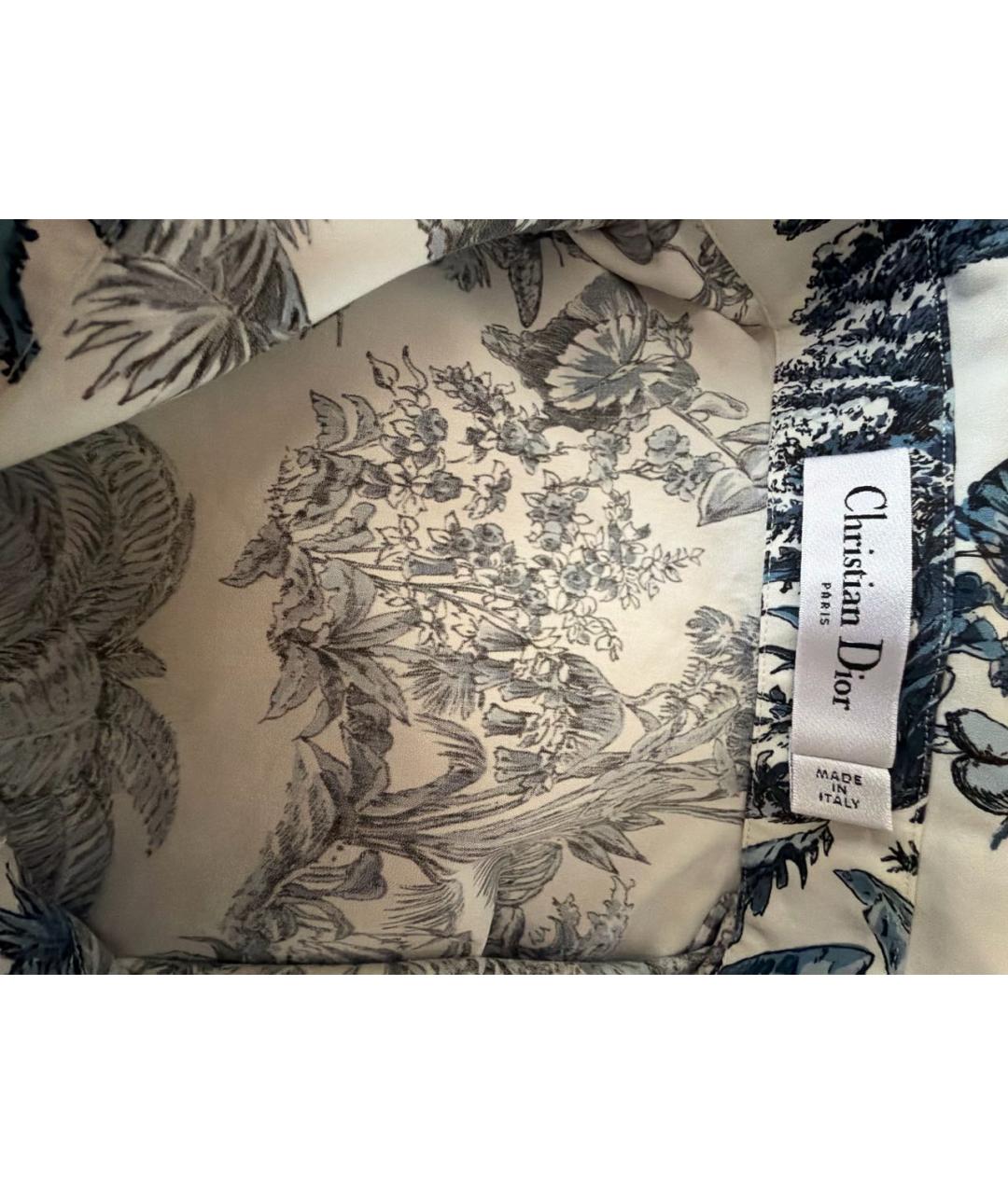 CHRISTIAN DIOR Хлопковая рубашка, фото 3