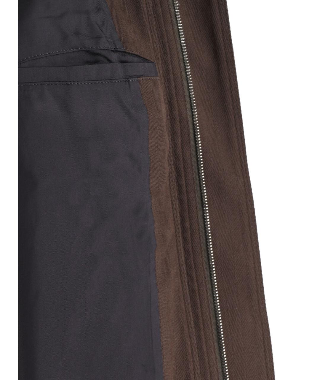 KIKO KOSTADINOV Коричневая хлопковая куртка, фото 4