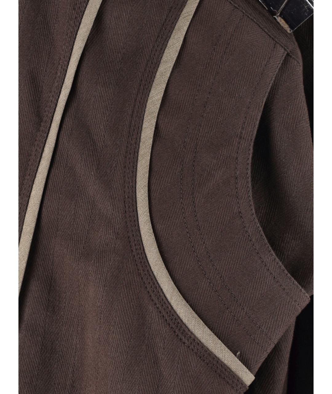 KIKO KOSTADINOV Коричневая хлопковая куртка, фото 5