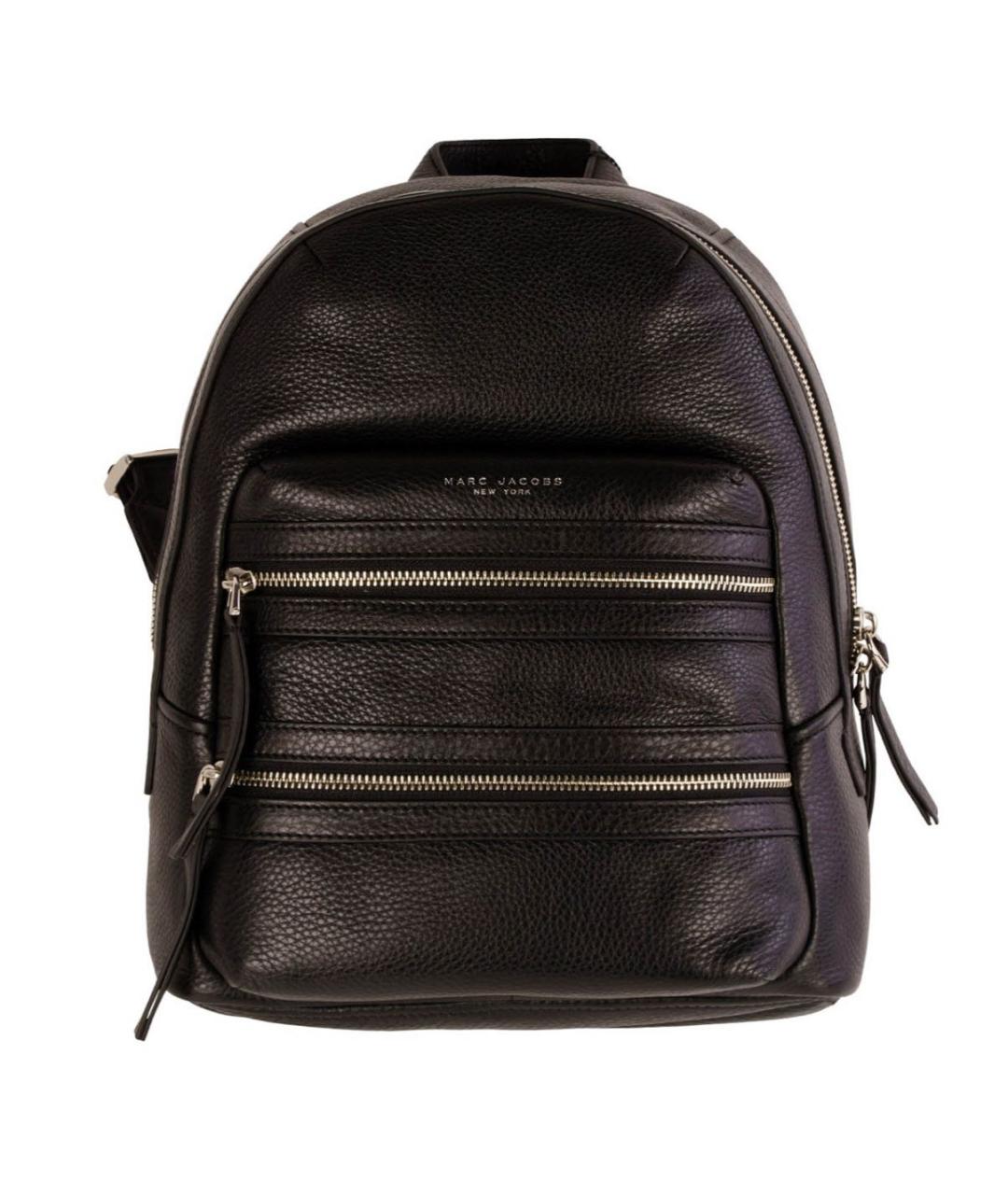 MARC JACOBS Черный кожаный рюкзак, фото 9