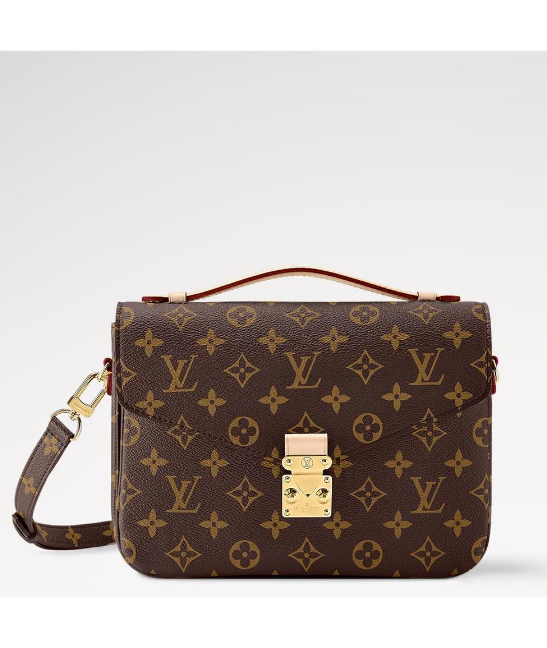 LOUIS VUITTON Коричневая сумка через плечо, фото 1