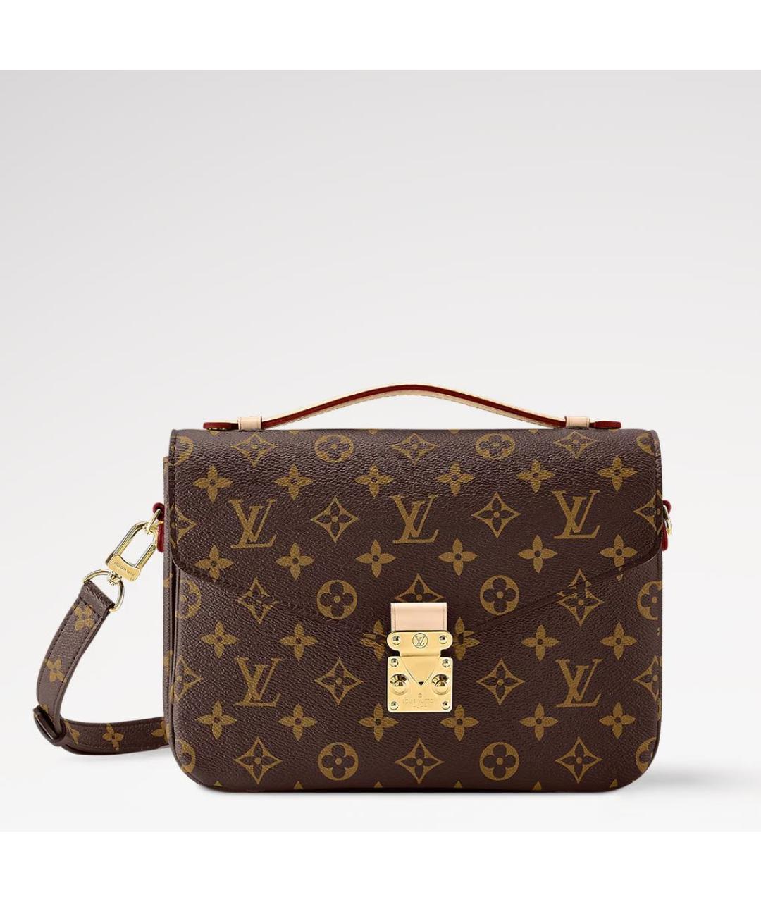 LOUIS VUITTON Коричневая сумка через плечо, фото 2