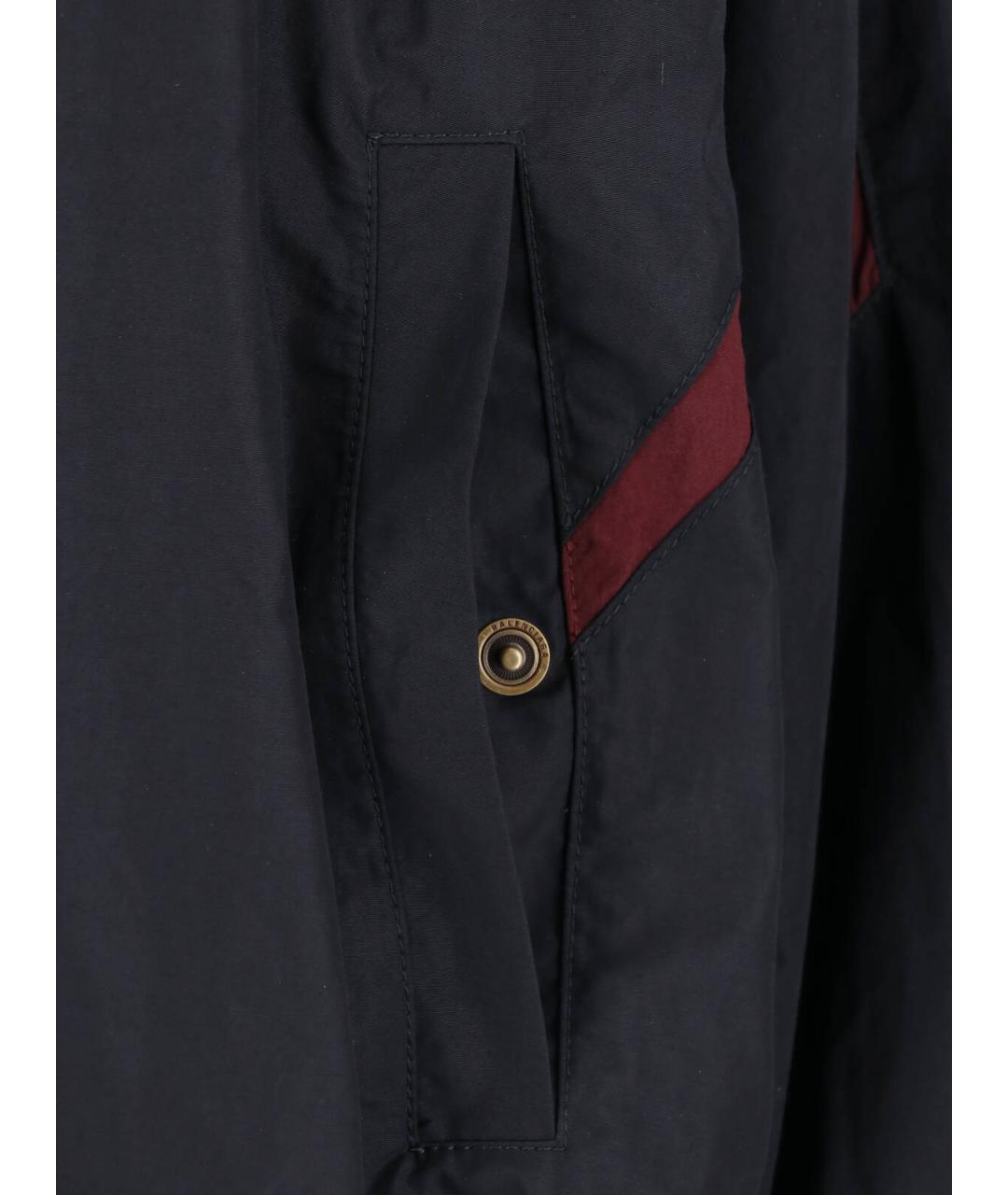 BALENCIAGA Черная хлопковая куртка, фото 4