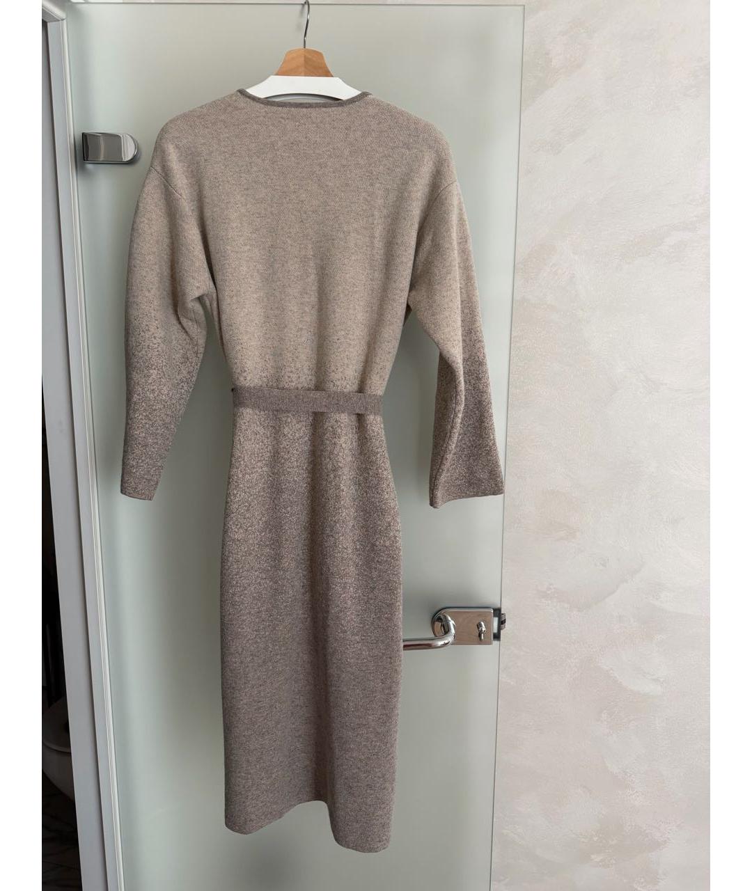 MAX MARA STUDIO Антрацитовое шерстяное пальто, фото 2