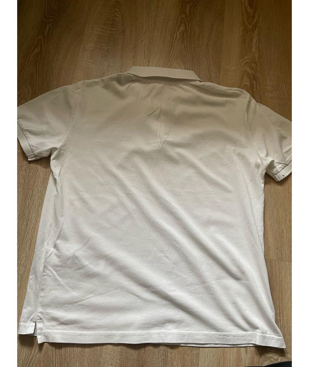 DIESEL Белое хлопковое поло с коротким рукавом, фото 2