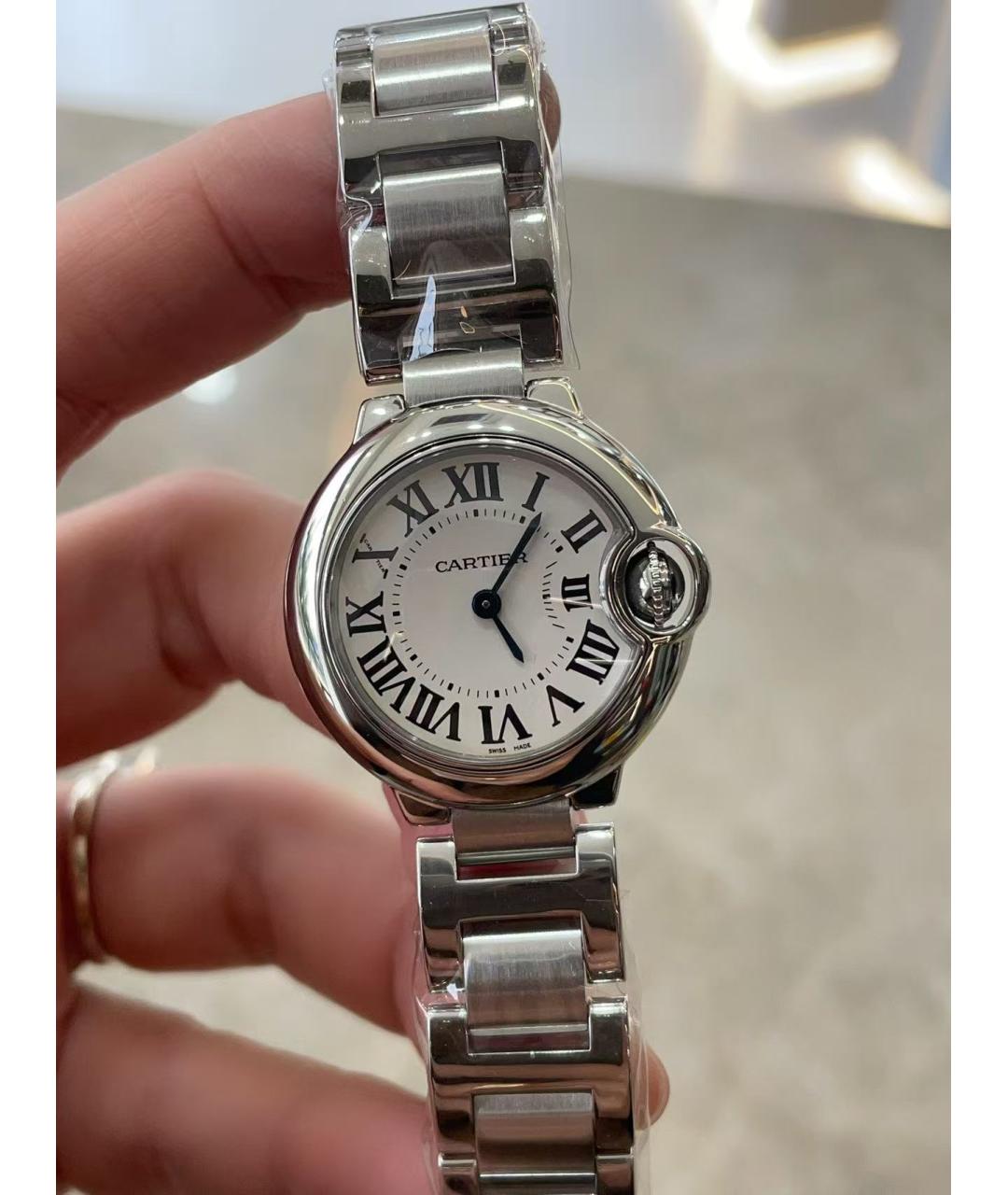 CARTIER Серебряные часы, фото 3