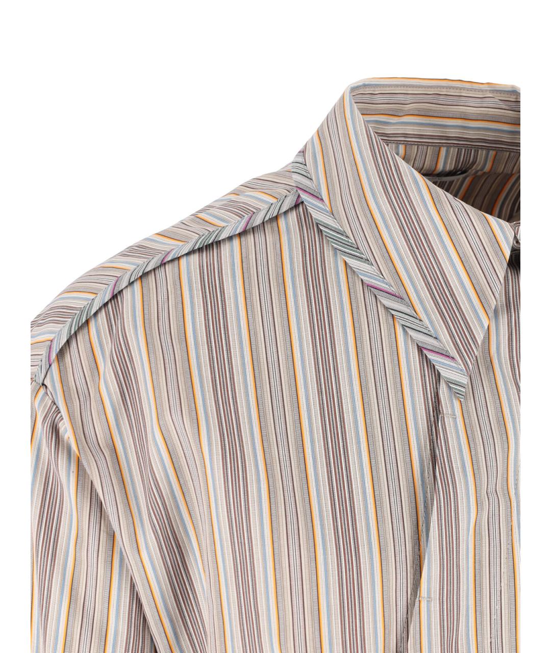 KIKO KOSTADINOV Мульти хлопковая кэжуал рубашка, фото 3