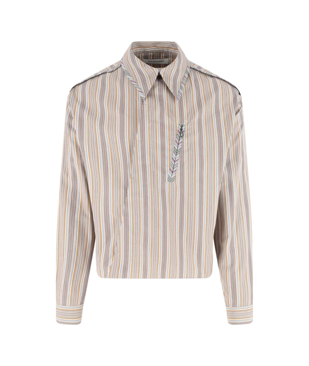 KIKO KOSTADINOV Мульти хлопковая кэжуал рубашка, фото 1