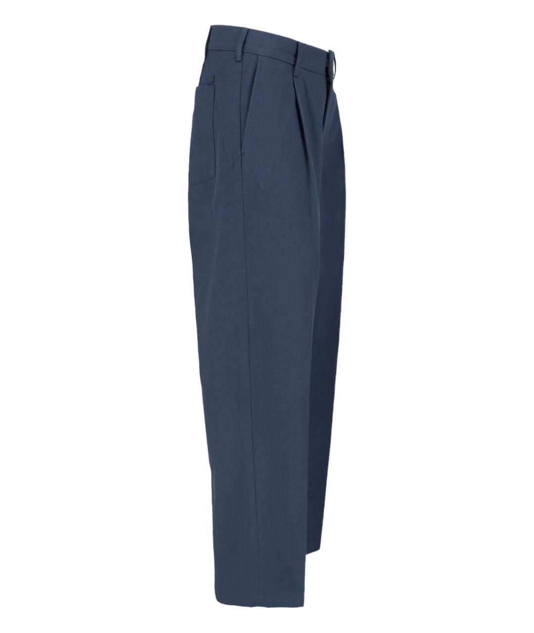 CLOSED Синие хлопковые повседневные брюки, фото 3