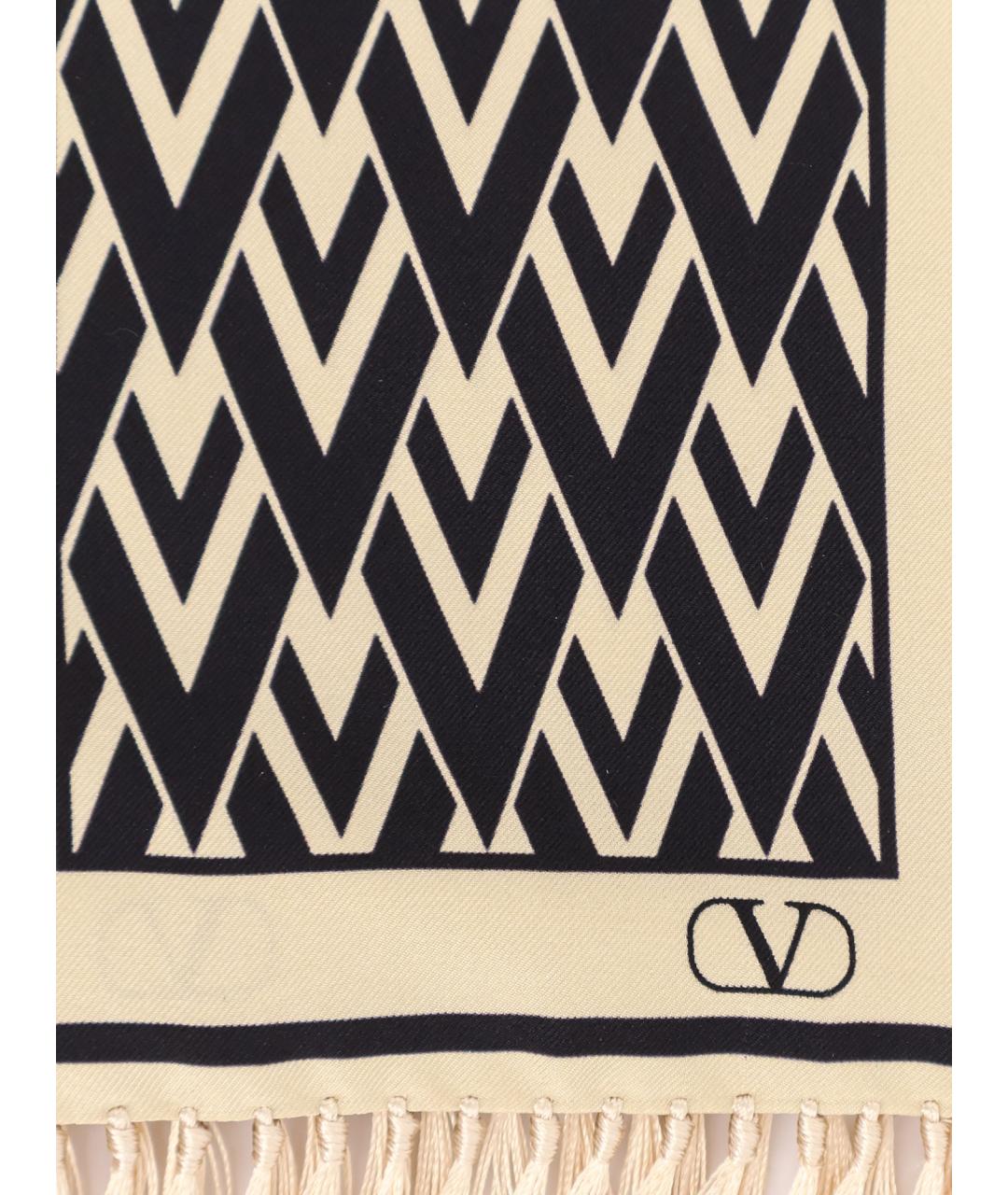 VALENTINO Мульти шелковый шарф, фото 3