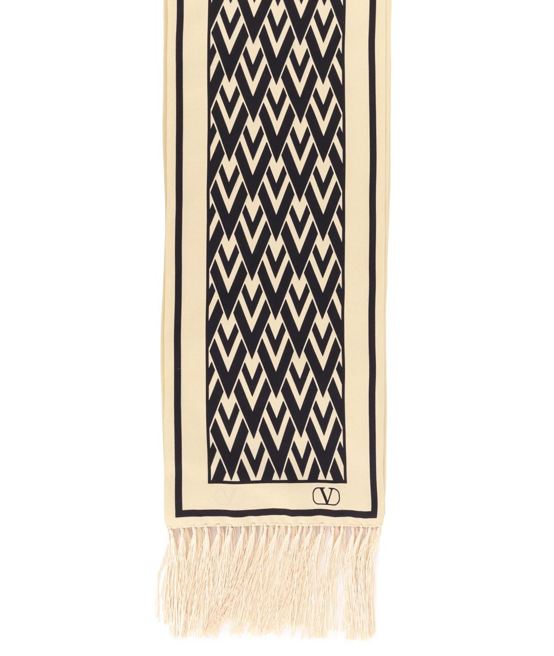 VALENTINO Мульти шелковый шарф, фото 2