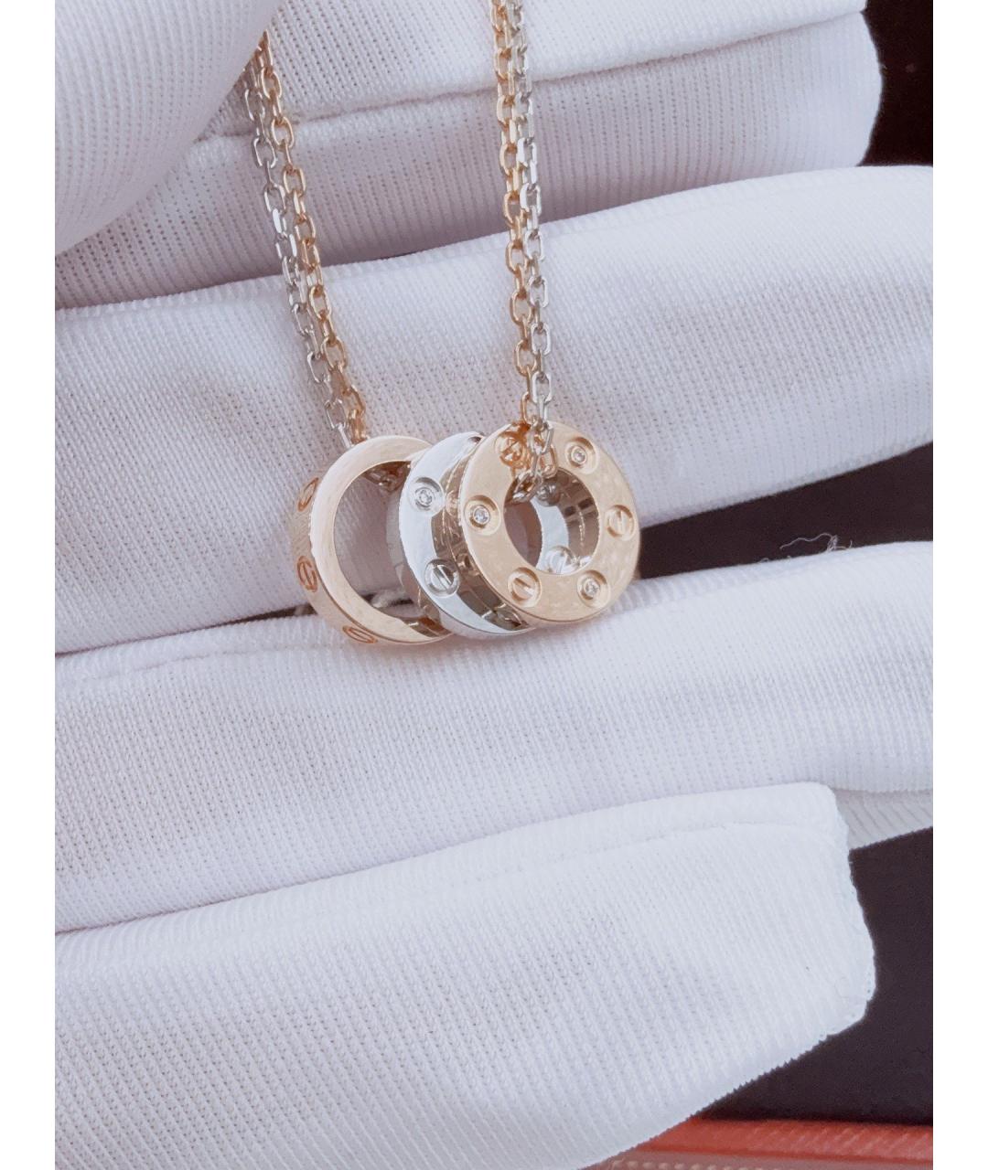 CARTIER Золотое колье из розового золота, фото 9