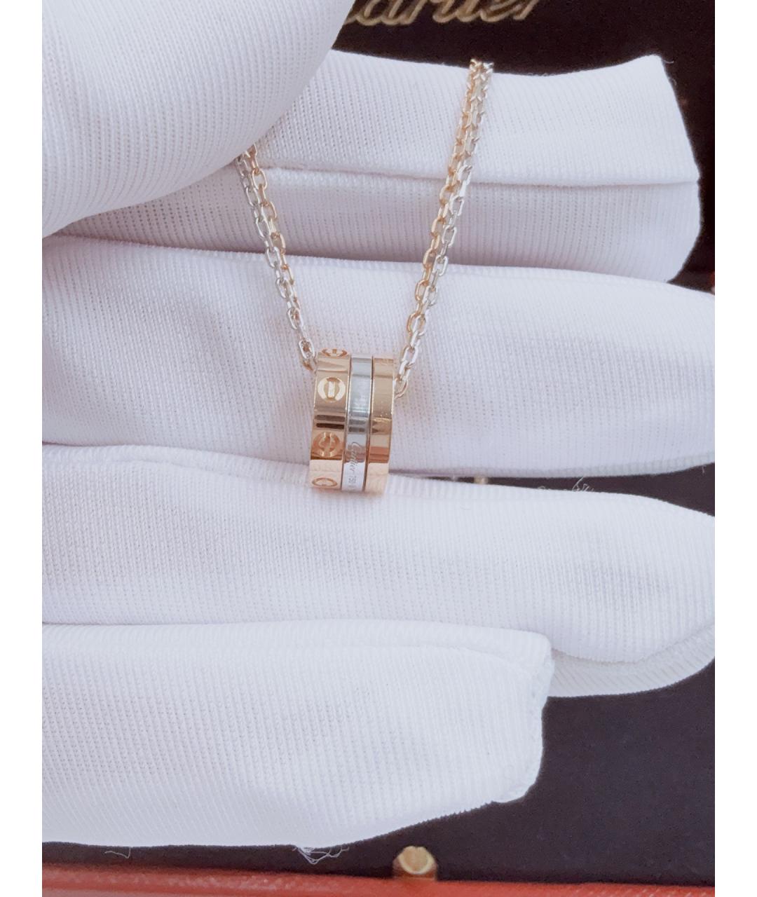 CARTIER Золотое колье из розового золота, фото 3